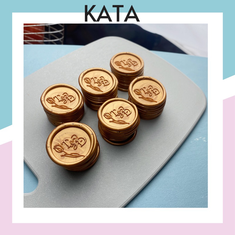 Dấu sáp thiết kế theo tên (Đặt kèm link khắc dấu đồng 220k)