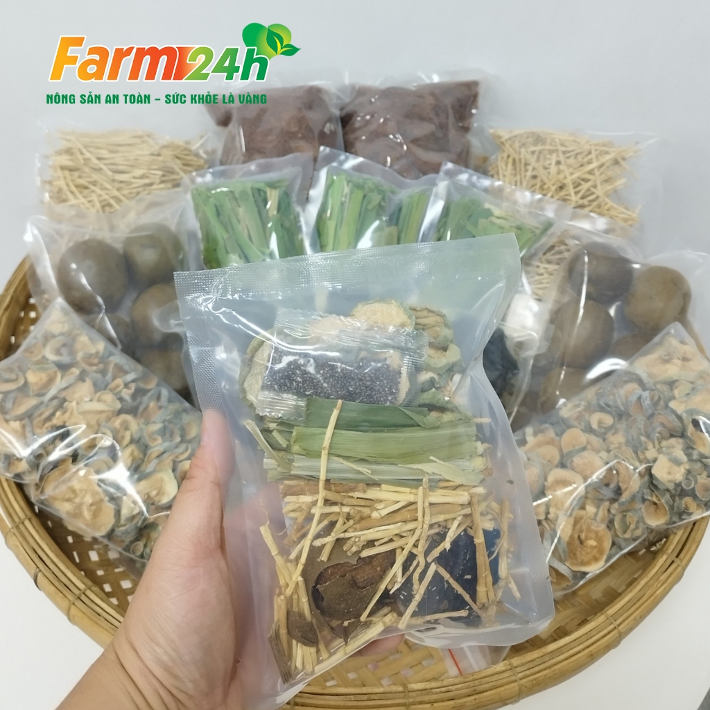 Sâm bí đao, set đủ vị nấu 10 lít nước, tặng kèm hạt chia, hàng mùa mới, chuyên dùng cho gia đình và hàng quán