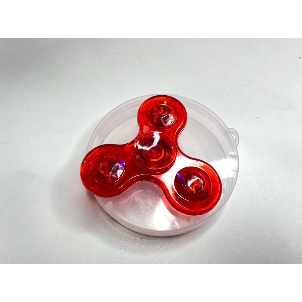 Con Quay Đèn Led Spinner Trong Suốt