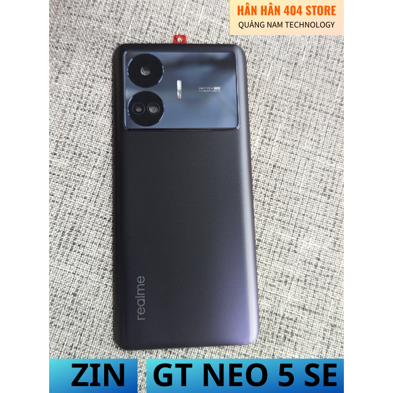 Nắp lưng kèm kính cam zin hãng cho Realme Gt Neo5 SE