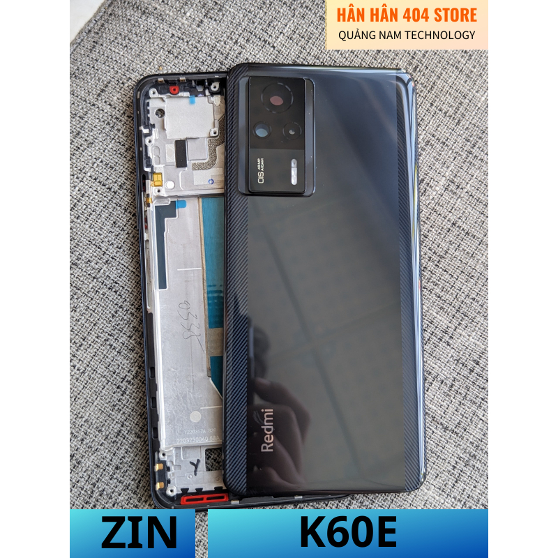 Bộ vỏ zin  cho redmi k60e zin hãng