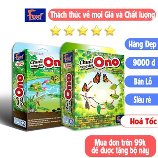 Board game-Chuỗi Ono vòng đời Ếch Bướm Foxi-thẻ glenndoman và flashcard thông minh--siêu rẻ.