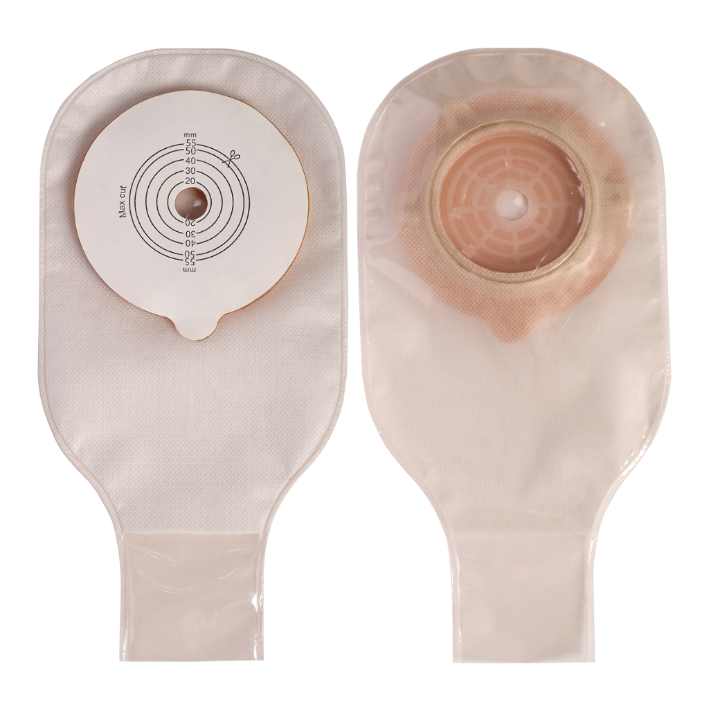 Túi hậu môn nhân tạo 2 mảnh khóa kẹp