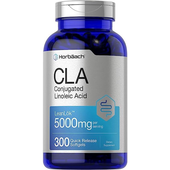 Horbaach CLA 5000mg Conjugated Linoleic Acid - Viên uống hỗ trợ giảm cân và tăng cường cơ bắp 300v