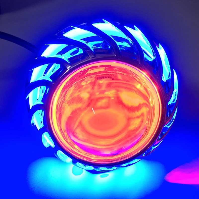 Đèn pha led bi cầu xoáy Xmen