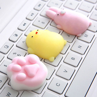 SET 10 Thú Mochi slicone mềm dẻo