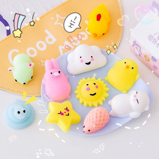 SET 10 Thú Mochi slicone mềm dẻo