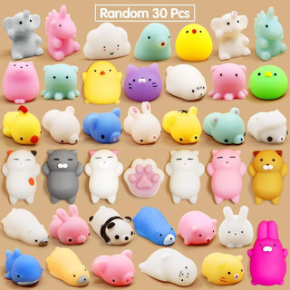 SET 10 Thú Mochi slicone mềm dẻo