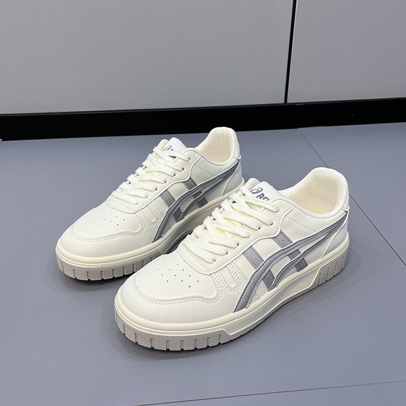 Giày Asics Court MZ Cream Black Gum Nam Nữ Bản Cao Cấp Đế Cao Su Nguyên Khối Đủ Size