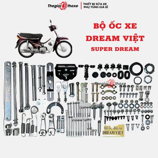 Bộ ốc xe Dream Việt hàng đẹp
