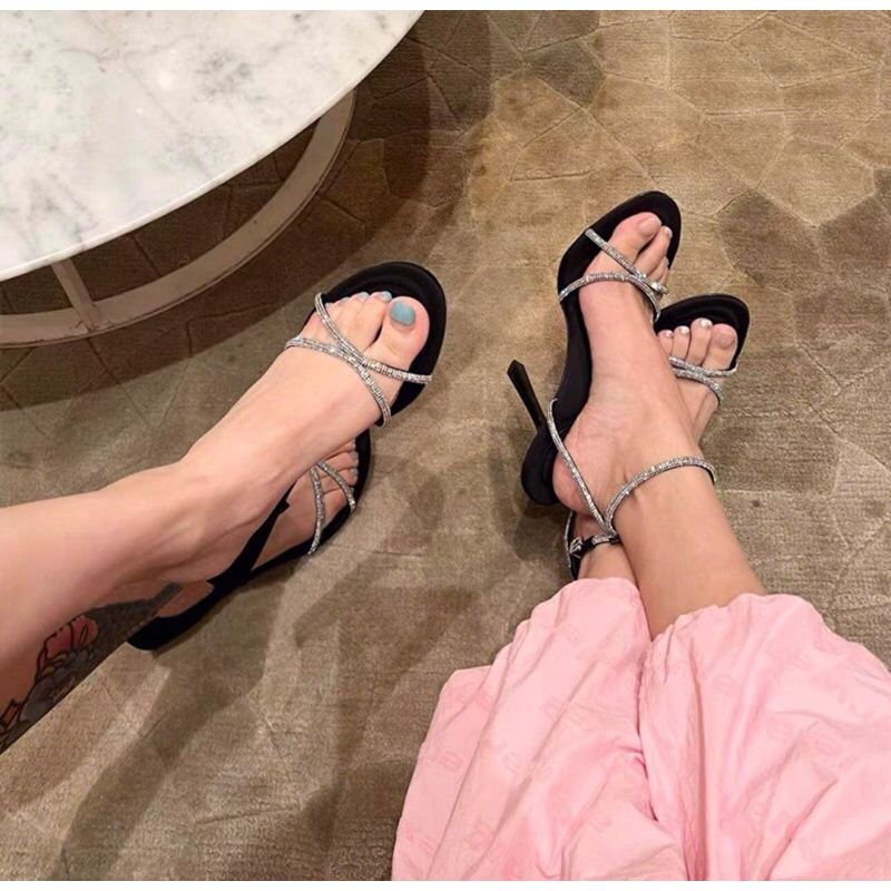 Gót nhọn 7 phân qua soàn mảnh dây cài có big size 35-45
