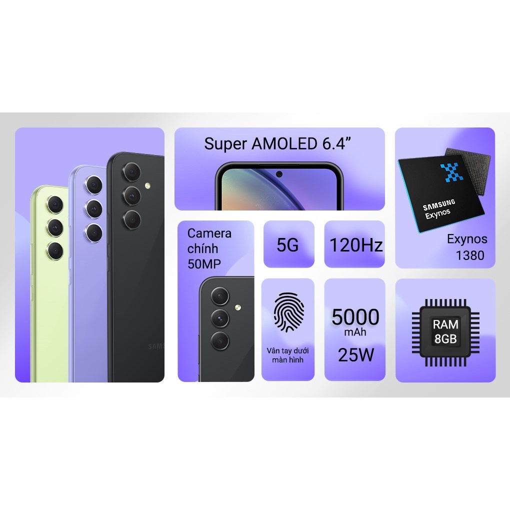 Điện thoại Samsung Galaxy A54 5G