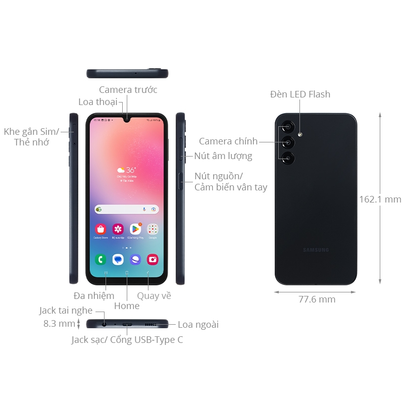 Điện thoại Samsung Galaxy A24