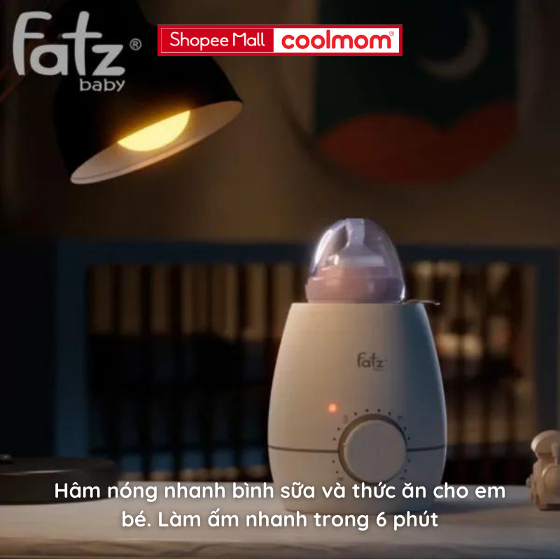 Máy hâm sữa và tiệt trùng Fatzbaby Mono 10 FB3053SJ