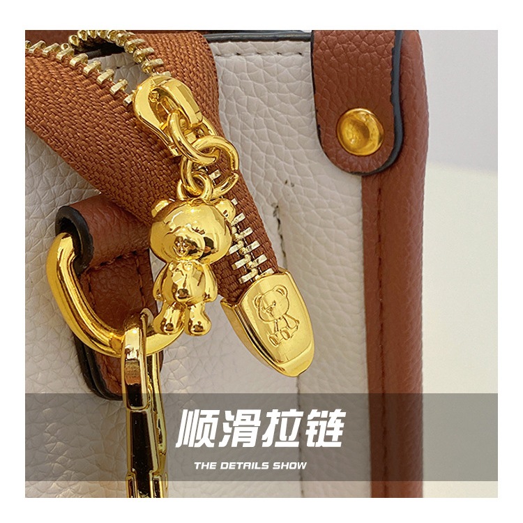 Túi nữ 2 quai dài gấu kute piton trẻ trung SIZE 25