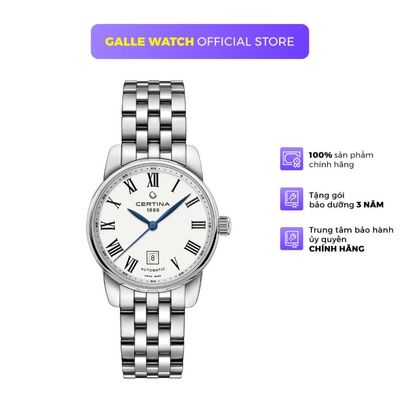 Đồng hồ cơ nữ Certina C001.007.11.013.00 mặt kính Sapphire cao cấp, chống nước 10 ATM ấn tượng