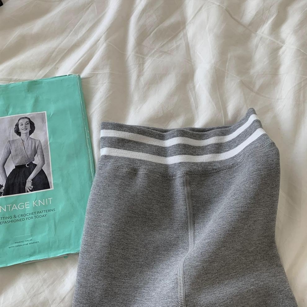 Quần legging cạo cao 2 sọc ZEROFOUR, quần vải umi hàn lót bông bên trông mặc thu đông bao ấm ZEROFOUR