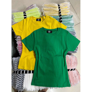 Áo thun trơn tôn dáng- vải đẹp- Hình shop chụp thật