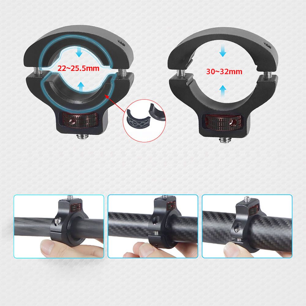 MOUNT GẮN GOPRO LÊN XE ĐẠP NHÔM CNC PULUZ