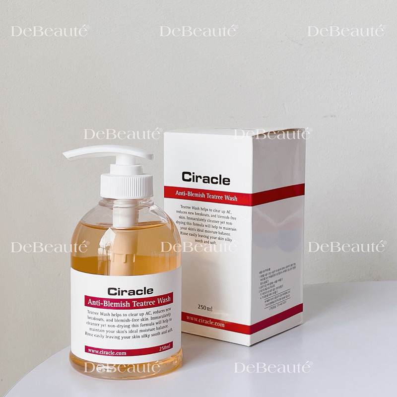 Gel rửa mặt dành cho da mụn Ciracle Anti-Blemish Teatree Wash 250ml