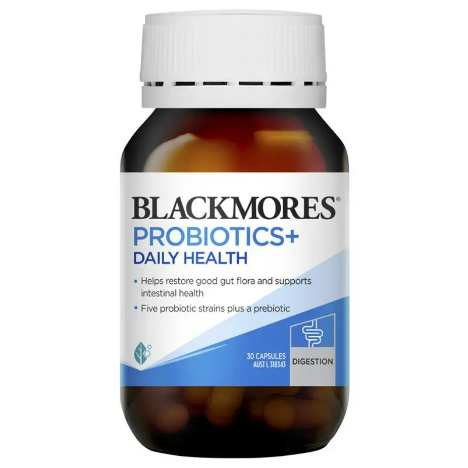 Men vi sinh hỗ trợ tiêu hóa blackmores probiotics + daily health hộp 30 viên Healthy Care Quatangme1