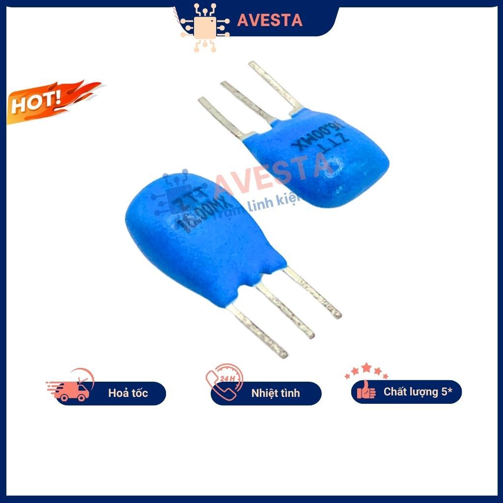 Thạch anh 2 chân ZTA  4Mhz 5Mhz 6Mhz 8Mhz 10Mhz 12Mhz 16Mhz chất lượng cao Avesta