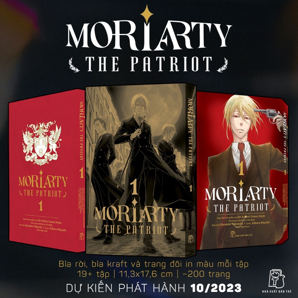 Truyện Tranh - Moriarty The Patriot - Tập 1, 2, 3, 4, 5, 6, 7, 8, 9, 10, 11, 12, 13, 14, 15, 16, 17, 18, 19