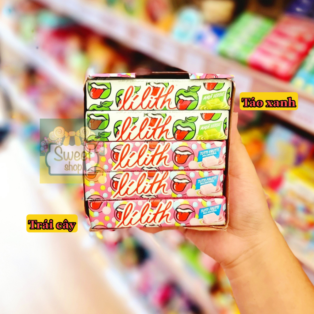 🍓🍏 Kẹo mềm Lilith/Icekiss - Brazil 🇧🇷🇧🇷