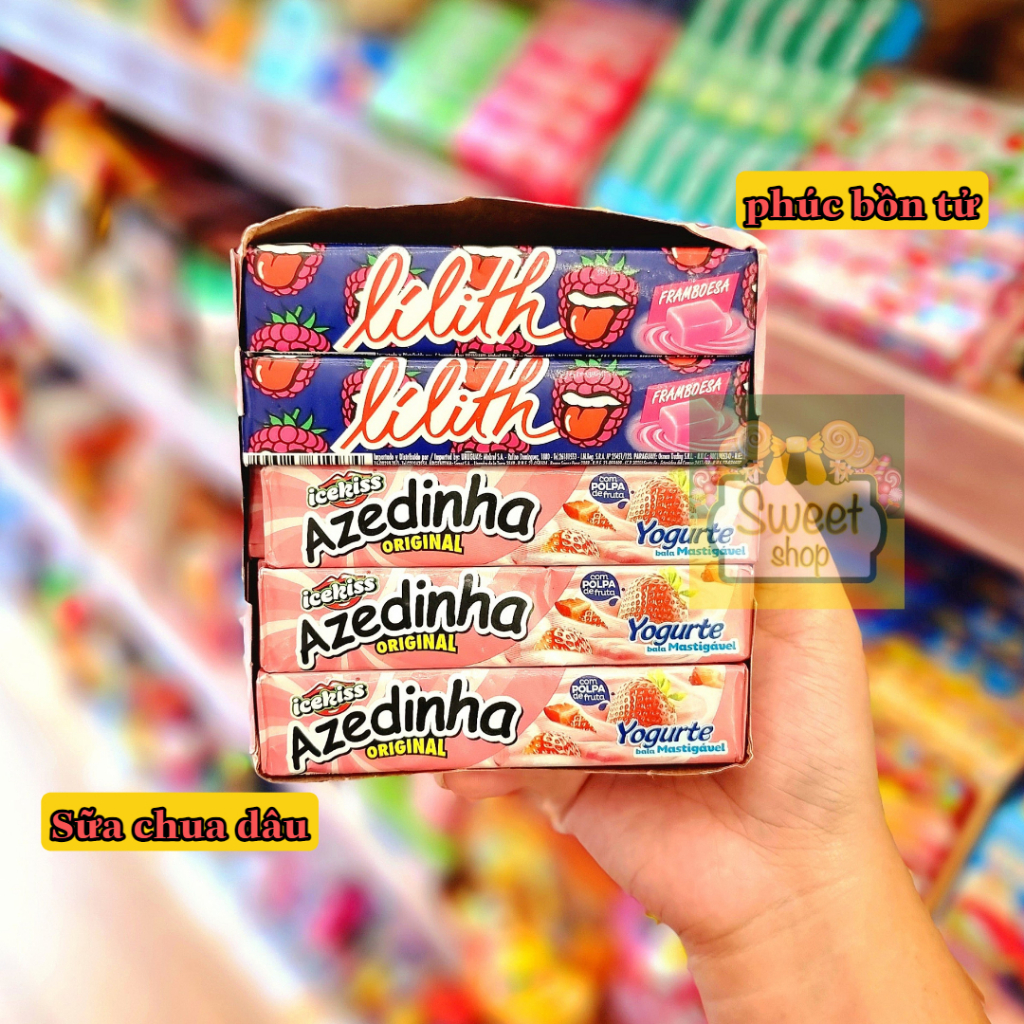 🍓🍏 Kẹo mềm Lilith/Icekiss - Brazil 🇧🇷🇧🇷