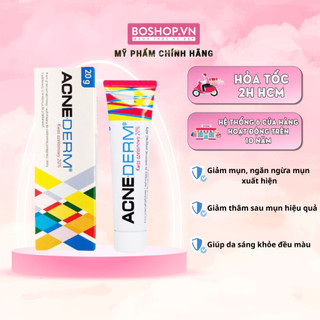 Kem Giảm Mụn Acne Derm Làm Trắng Da 20% Axit Azelaic 20g