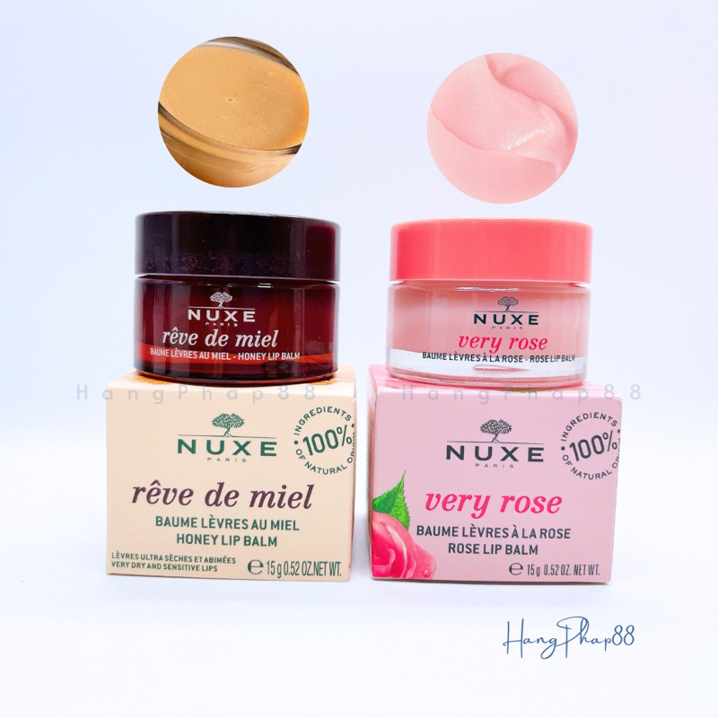 Dưỡng môi Nuxe rêve de miel dạng hủ 15g