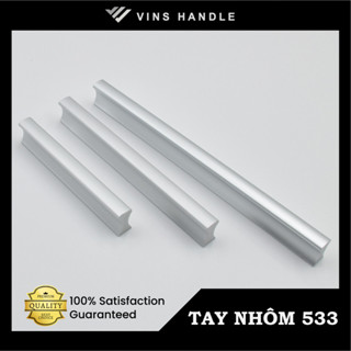 TAY NẮM TỦ PE 533 - TAY NẮM TỦ BẰNG NHÔM ĐÚC CAO CẤP