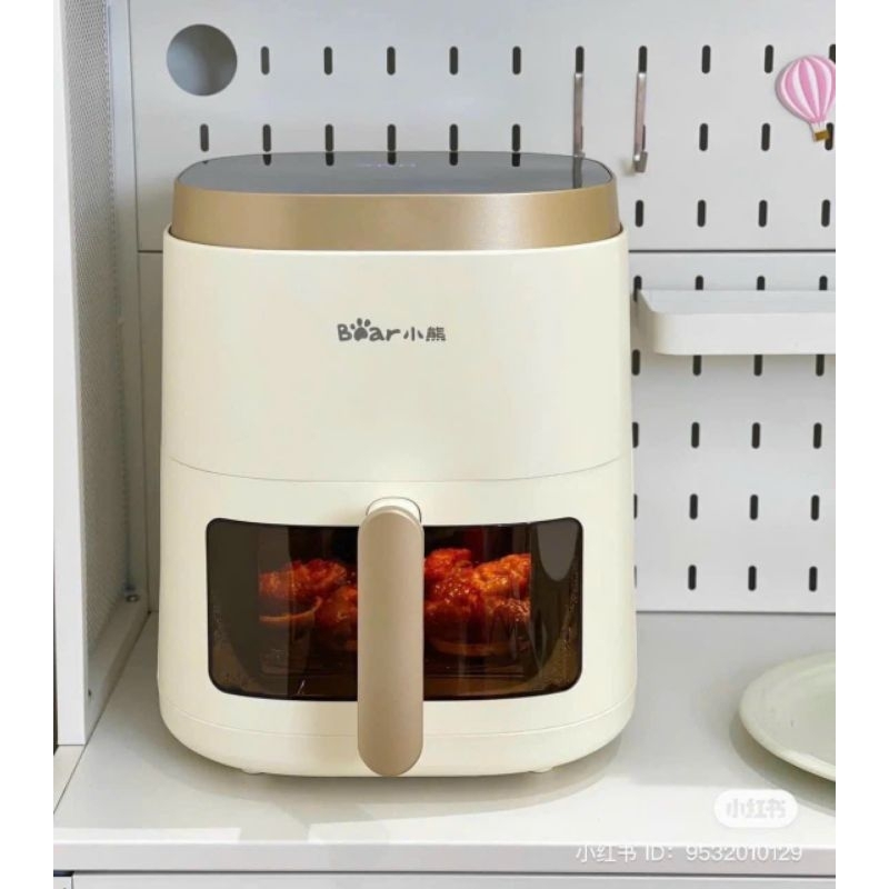 Nồi Chiên Không Dầu, Bếp Chiên Không Dầu Bear F15E3 Dung Tích 5 Lít, Chính Hãng- BH 12 Tháng- EnterHome