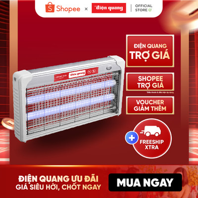 [HOẢ TỐC] Đèn bắt muỗi thông minh Điện Quang, thu hút muỗi, an toàn, hiệu quả, không sử dụng hóa chất, Bảo hành 12 tháng