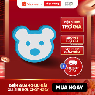 Đèn ngủ LED Điện Quang ĐQ LNL02 WW (cảm biến quang, hình con gấu, ánh sáng vàng)