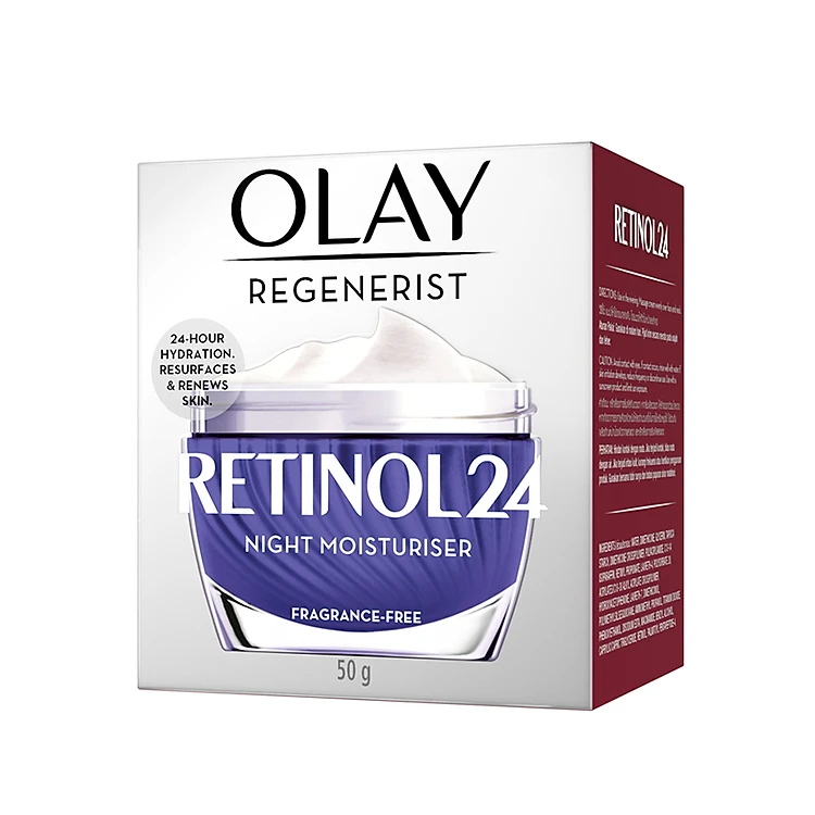 Kem Dưỡng Ẩm Ban Đêm Thúc Đẩy Tái Tạo Da & Mờ Nếp Nhăn OLAY REGENERIST Chiết Xuất RETINOL24 50G