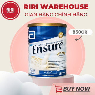 Sữa bột Ensure Abbot hương Vanilla Của Úc 850g