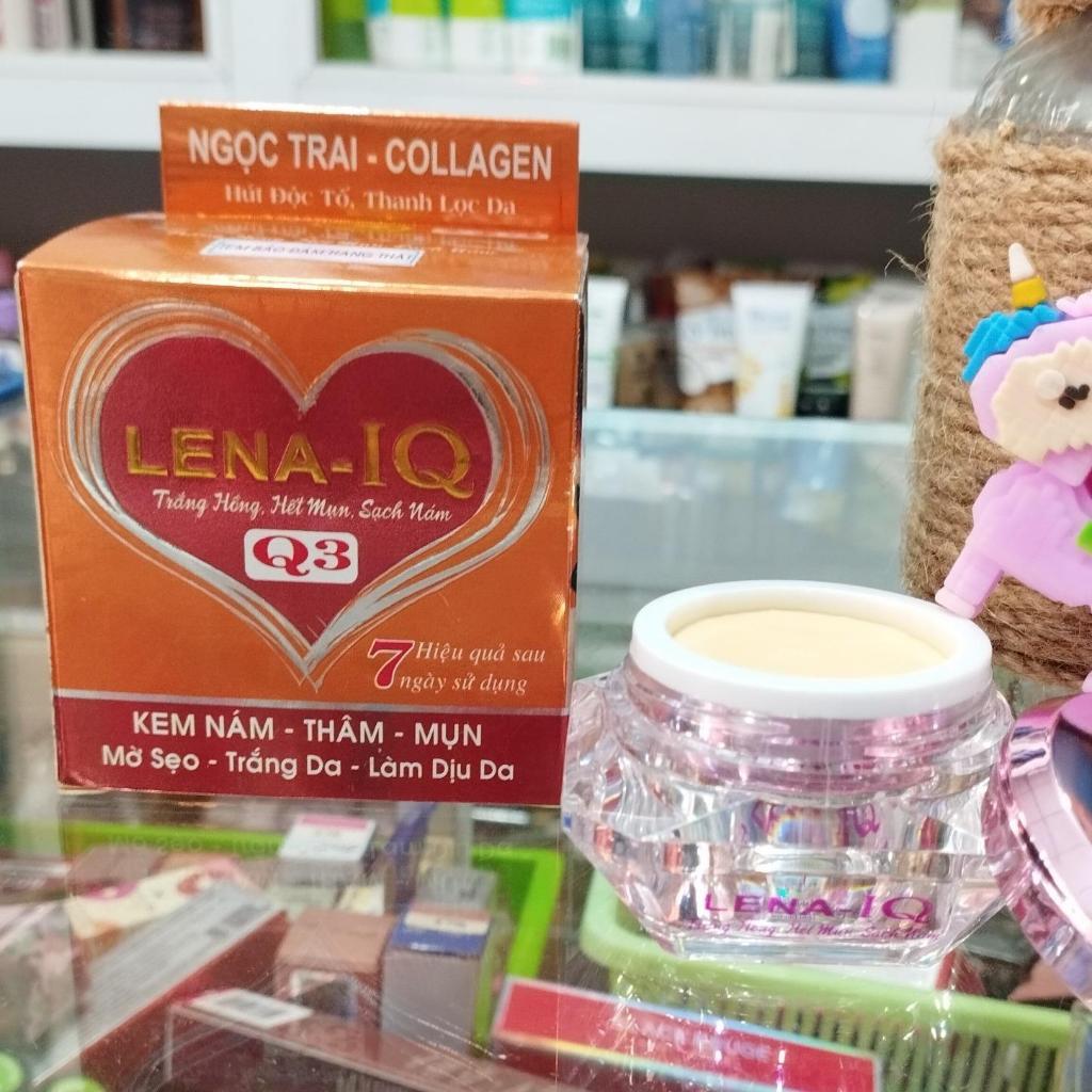 Kem mụn - Thâm - Nám - Mờ sẹo - Trắng da - Làm dịu da LENA-IQ Q3
