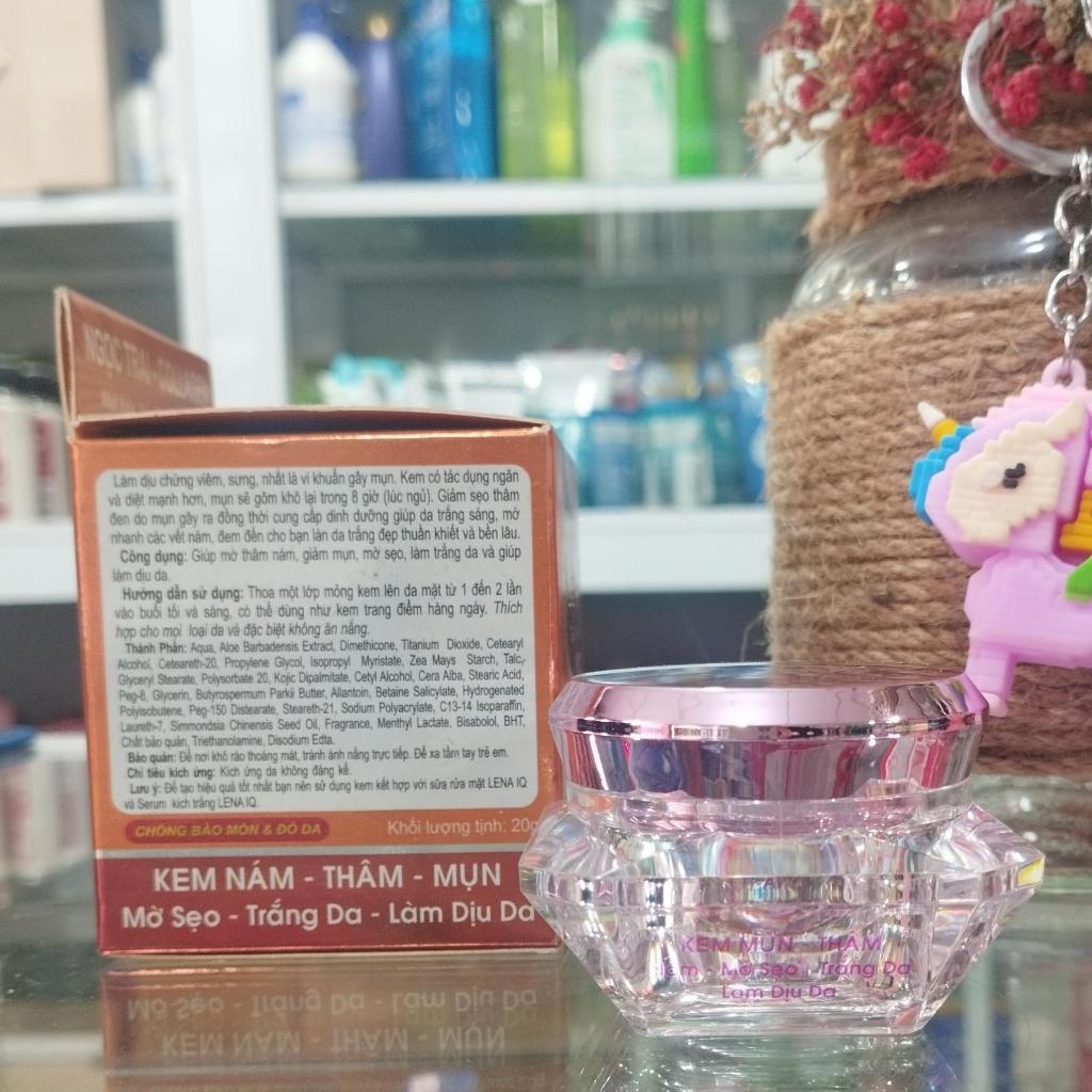 Kem mụn - Thâm - Nám - Mờ sẹo - Trắng da - Làm dịu da LENA-IQ Q3