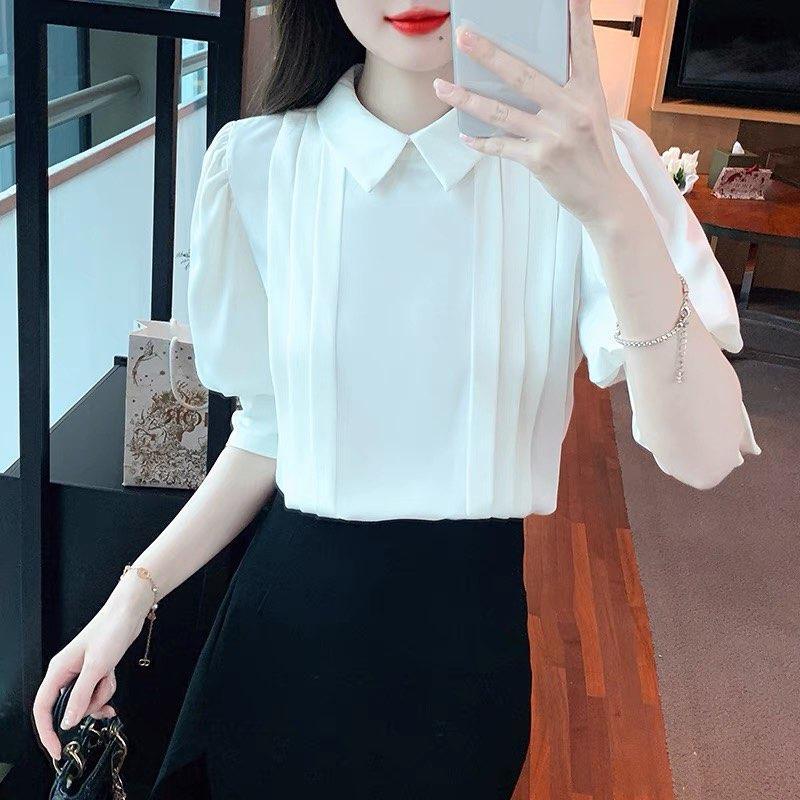 Áo sơ mi công sở nữ phong cách hàn quốc trẻ trung LAMO-B1131