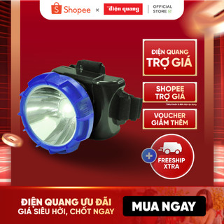 Đèn Pin Đội Đầu Điện Quang ĐQ PFL12 R (Pin sạc, 1W)