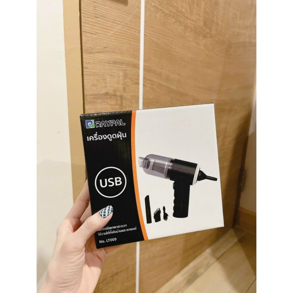 Máy hút bụi thái - Máy hút bụi kèm thổi đa năng  2 pin lực hút 9000 Pa