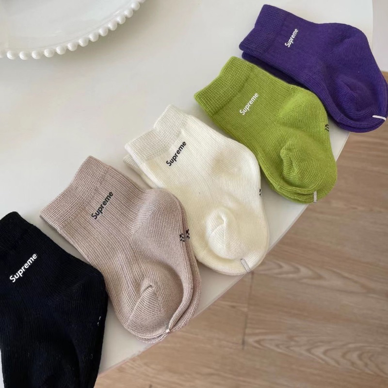 Vớ tất chữ cho bé nhiều màu sắc dễ thương