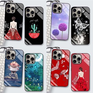 Ốp Lưng IPHONE 15, 15 PRO, 15 PLUS, 15 PROMAX Lưng Kính Cường Lực Bóng, Cao Cấp Mới Nhất,Ốp Bảo Vệ Camera