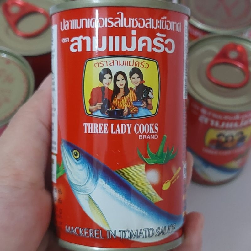 Cá mòi 3 cô gái lon