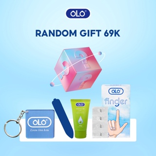 Random Gift - Gel bôi trơn, móc khóa, máy mát-xa mắt, BCS ngón tay OLO