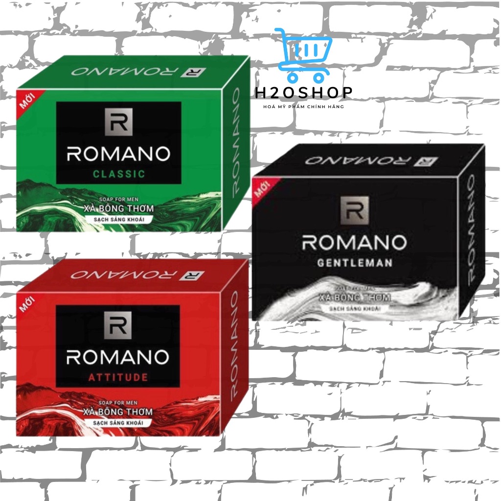 Xà bông cục Romano hương nước hoa sang trọng 90g