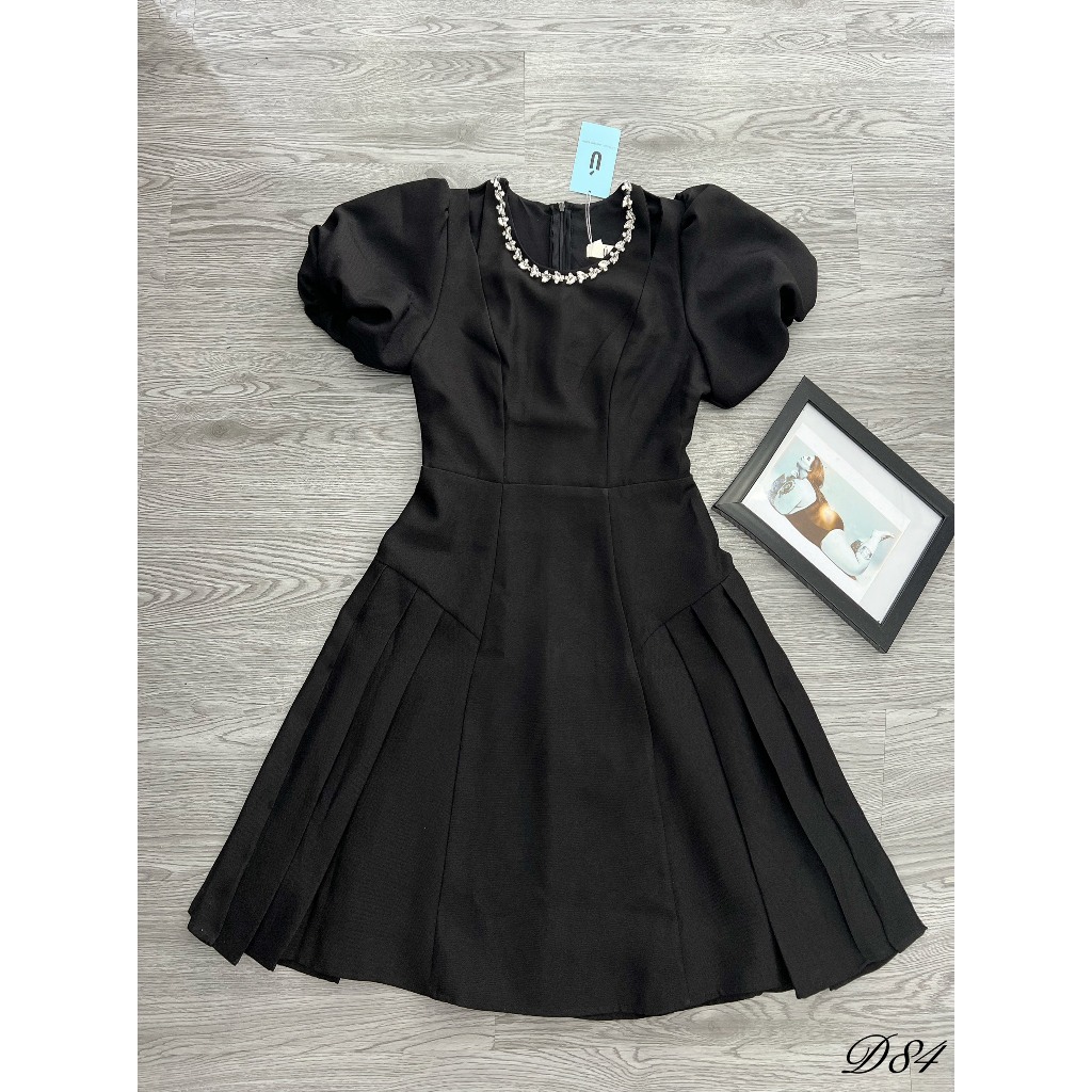 Đầm BIGSIZE thanh lịch, nhẹ nhàng, đính đá sang trọng  - D84- Ú XINH STORE