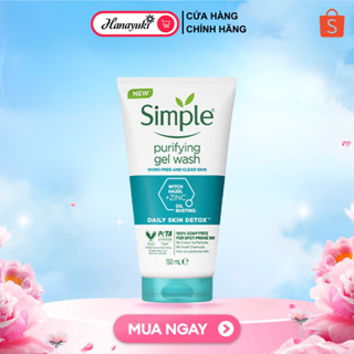 Sữa rửa mặt Simple lành tính, kiềm dầu, ngừa mụn