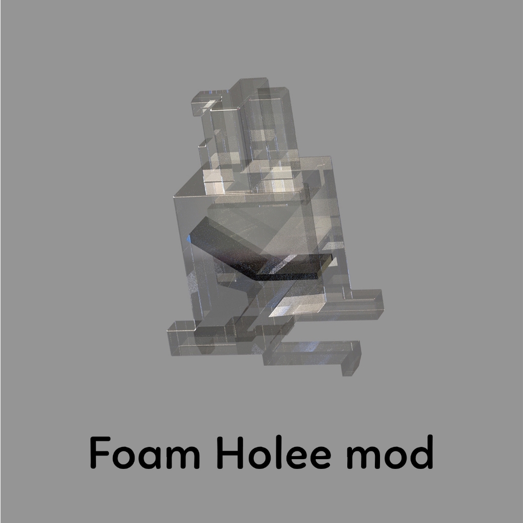 Stab Foam Poron - Full bộ Foam tiêu âm cho Stab chất liệu Poron